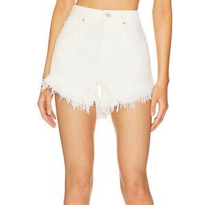 Revolve x AllSaints Astrid Frey Shorts in Cream White